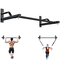 2025 Upgrade Pull Up Bar Wall Mounted - 600 lbs Heavy Duty Strength Training Pull-Up Bars Ideal Rogue