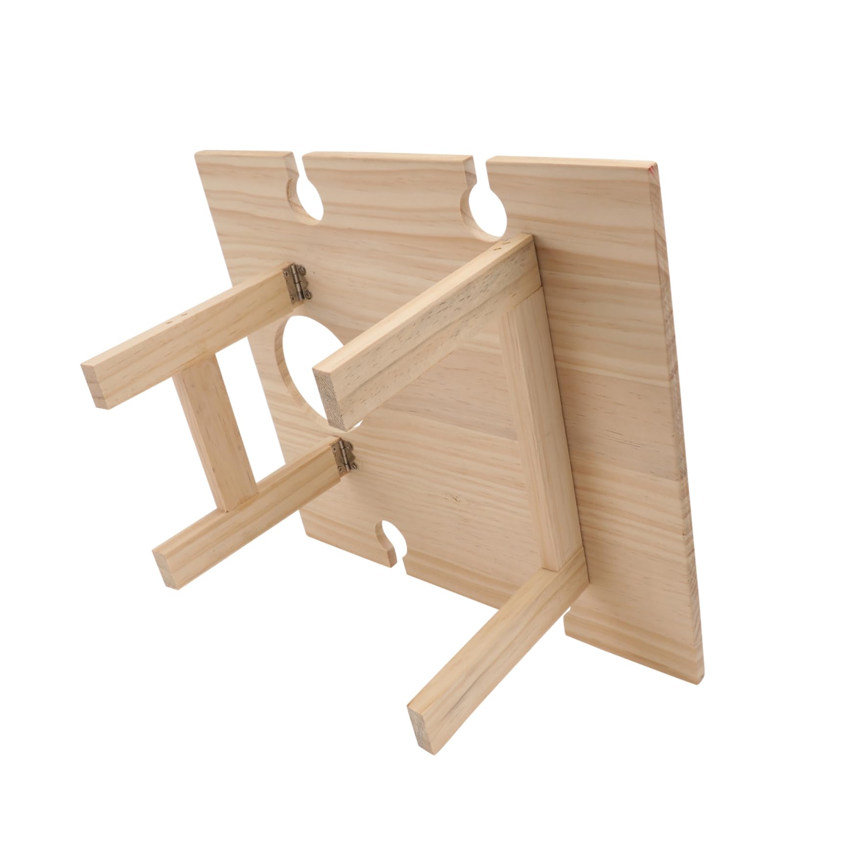 Table à vin portable pliable extérieur et support de verres Abaodam