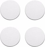 Vista 8 de Wideskall® Protector autoadhesivo para pomo de puerta redondo blanco (tamaño estándar de 3 pulgadas, 2.0 pulgadas)