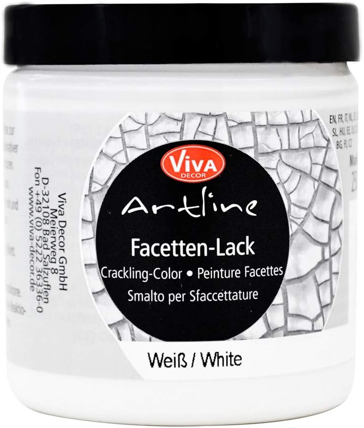 Artline Crackling Color 250ml-White, White
