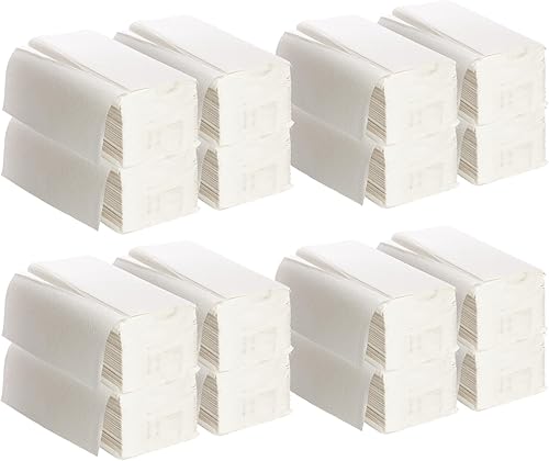 Toallas de papel multipliegues, color blanco, estuche compacto para un fácil almacenamiento, (250 hojaspaquete, 16 paquetesestuche, 4,000 hojascaja)
