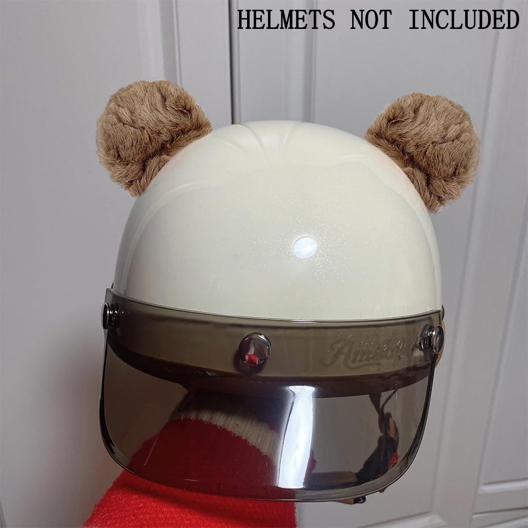 Oreilles De Chien Noir En Peluche Pour Casque - Ski, Snowboard, Moto, Vélo Et Skate