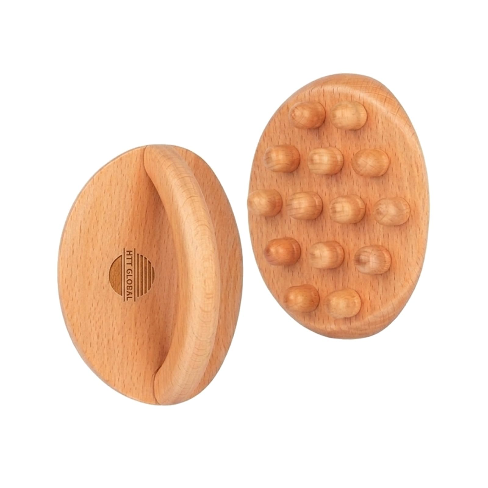 Lot de 3 outils de massage thérapeutique du bois pour le contour et la mise en forme du corps, kit de madérothérapie avec masseur de drainage lymphatique, outils de sculpture du corps en