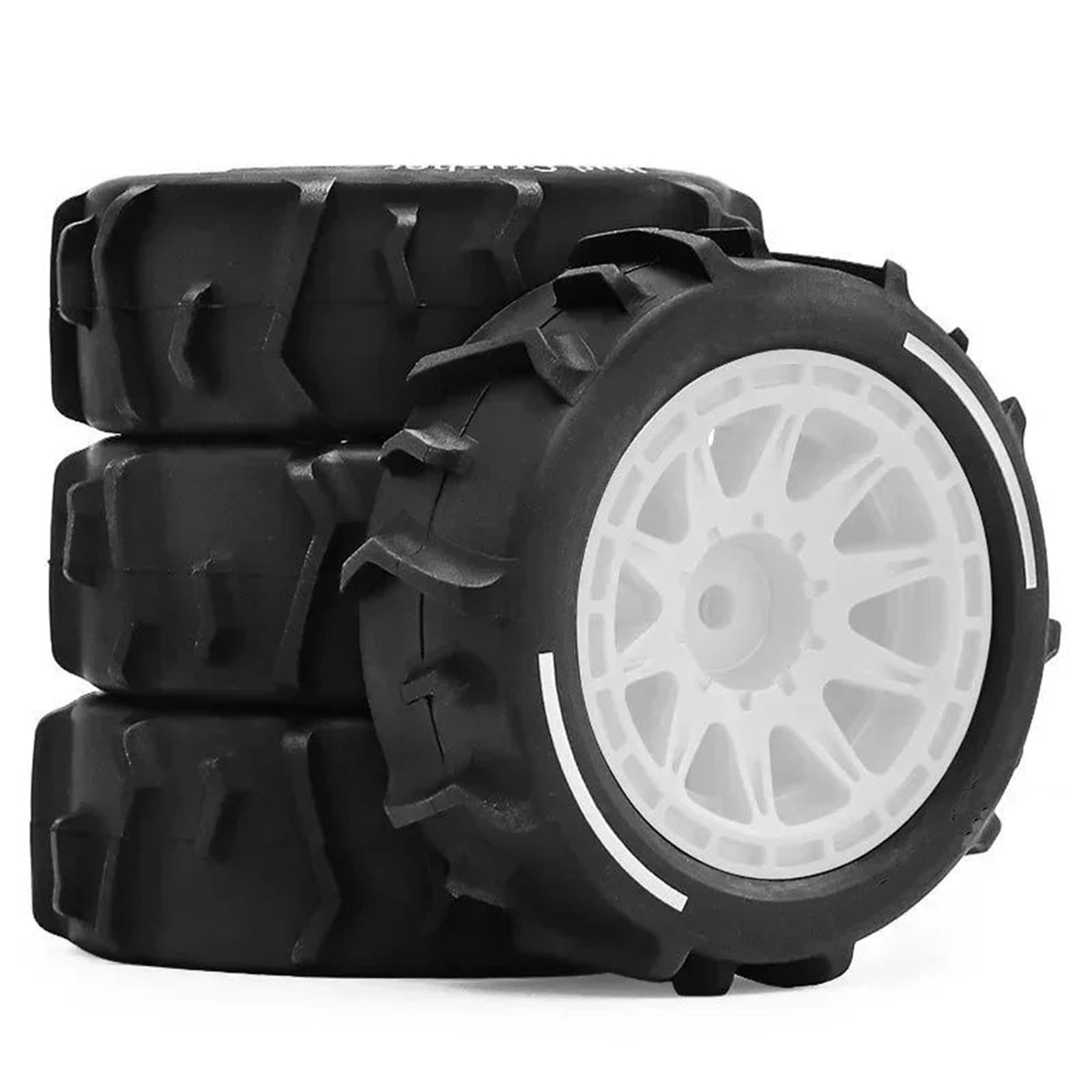 Per Piccolo Typhoon Sabbia Scavo Spiaggia Neve Pneumatici Materiale Speciale Per Arrma Per Typhon Per Grom 1/14 RC Auto Aggiornamenti Parti Accessorio Ricambio RC