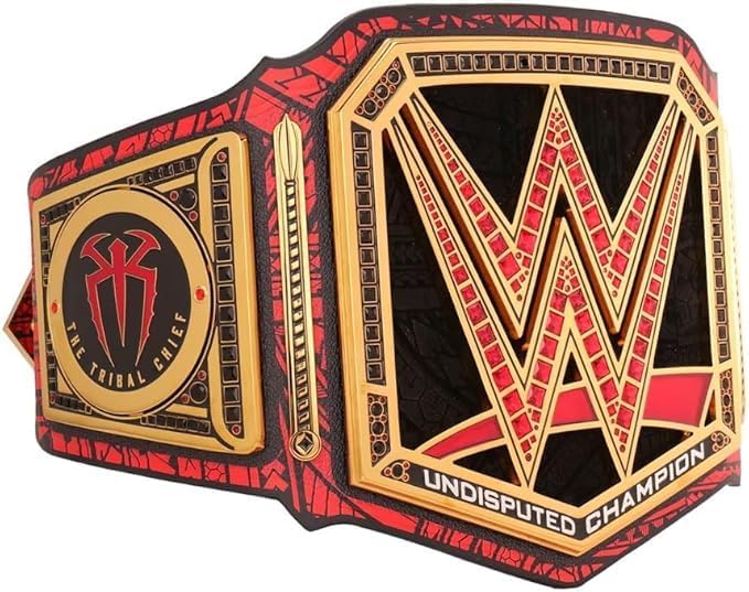 Roman Undisputed 1316 Days Championship Belt | Roman Undisputed Limited Edition 1316 Days Wrestling Replica Title Belt Zinc 4mm
