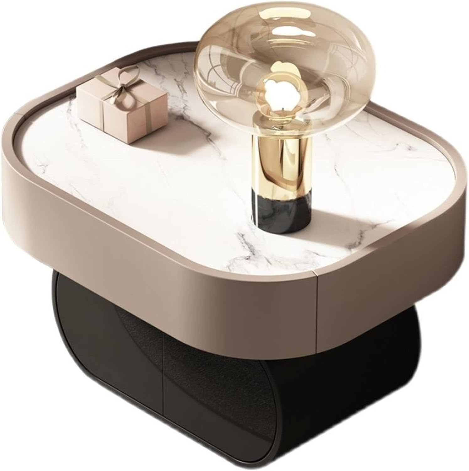 SOFULU Small Bedside Tables Light Luxury Bedside Table