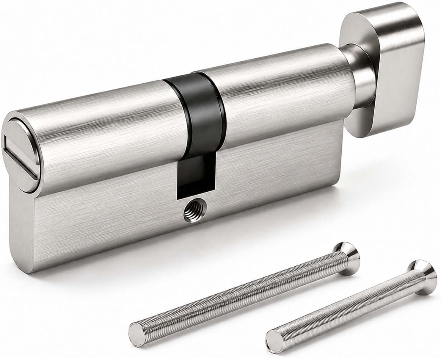 Wavanta Bathroom Euro Cylinder Lock 35/35 70mm, Thumbturn Emergency Release