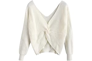 Cozy and Chic Twisted Sweater for Women