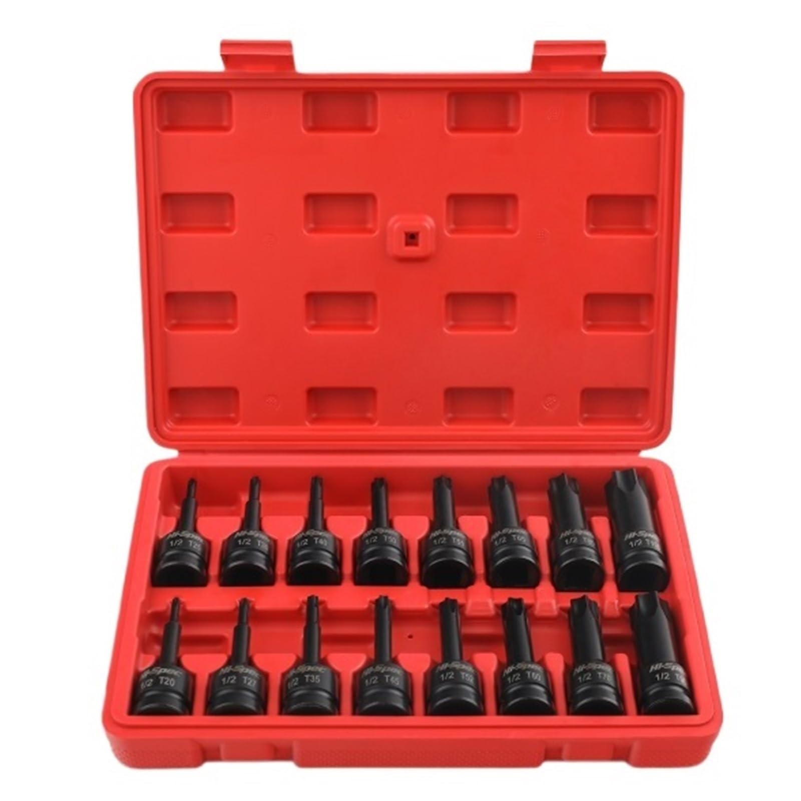 Zestaw kluczy grzechotkowych, Zestawy nasadek udarowych Torx Star 1/2" Zestaw adapterów przedłużających do kluczy elektrycznych(Torx)