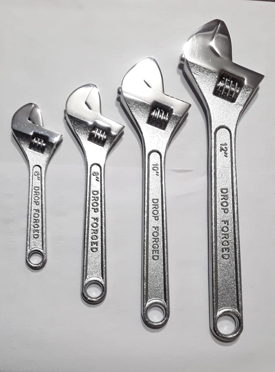 Toolimex Adjustable Wrench 4Pcs Set (6",8",10" 12"), 35.5X25.4 Cm, 35.5 Centimeters (B0BPS6CNS3) Amazon Price History, Amazon Price Tracker