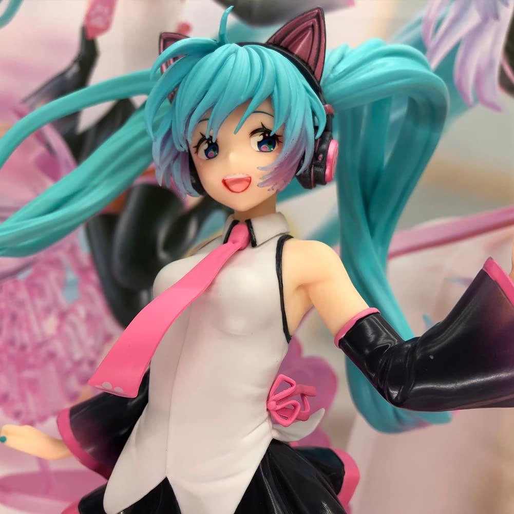 Jiumaocleu Miku Figuur Standbeeld - 23CM Gelukkige Verjaardag Stijl Speelgoed Handgemaakte Collectible Desktop Decoratie Kerst Verjaardagscadeaus Jiumaocleu Miku Figuur Standbeeld - 23CM Gelukkige Verjaardag Stijl Speelgoed Handgemaakte Collectible Desktop Decoratie Kerst Verjaardagscadeaus