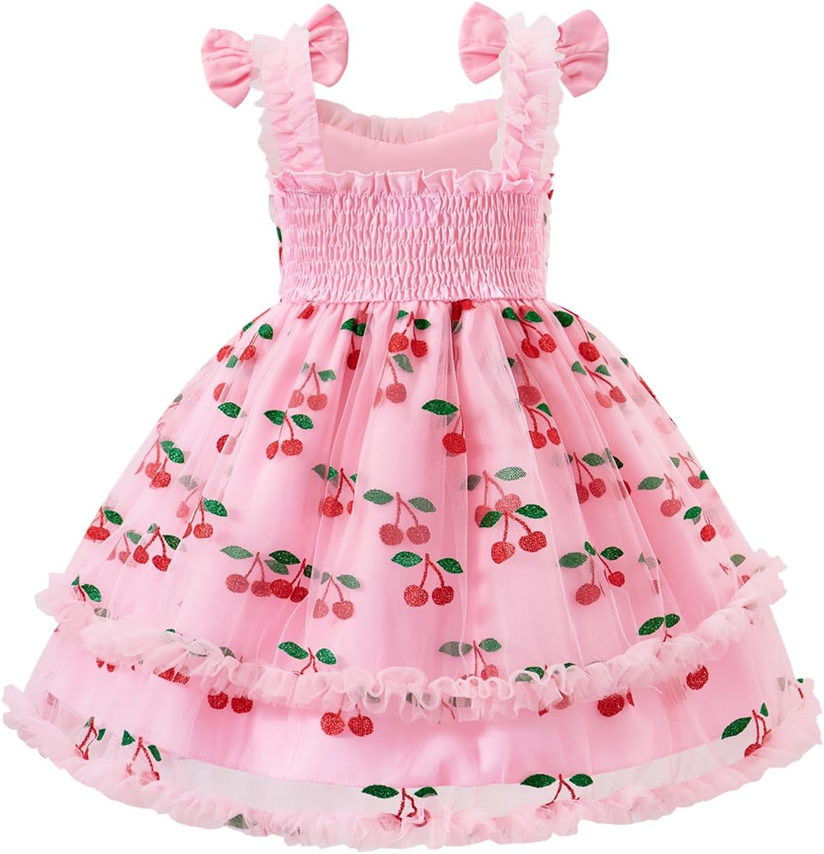 Toddler Girls Birthday Dress Baby Girl Princess Dresses Rainbow Photo Shoot Party Outfit Causal Tutu Sundress 2-7Y