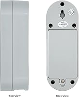 Vista 10 de TECHKO Alarma estroboscópica segura para piscina para niños, mascotas, certificación ETL UL 2017, resistente a la intemperie interior/exterior