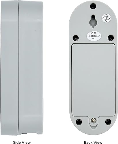 Miniatura 10 de TECHKO Alarma estroboscópica segura para piscina para niños, mascotas, certificación ETL UL 2017, resistente a la intemperie interiorexterior, luces