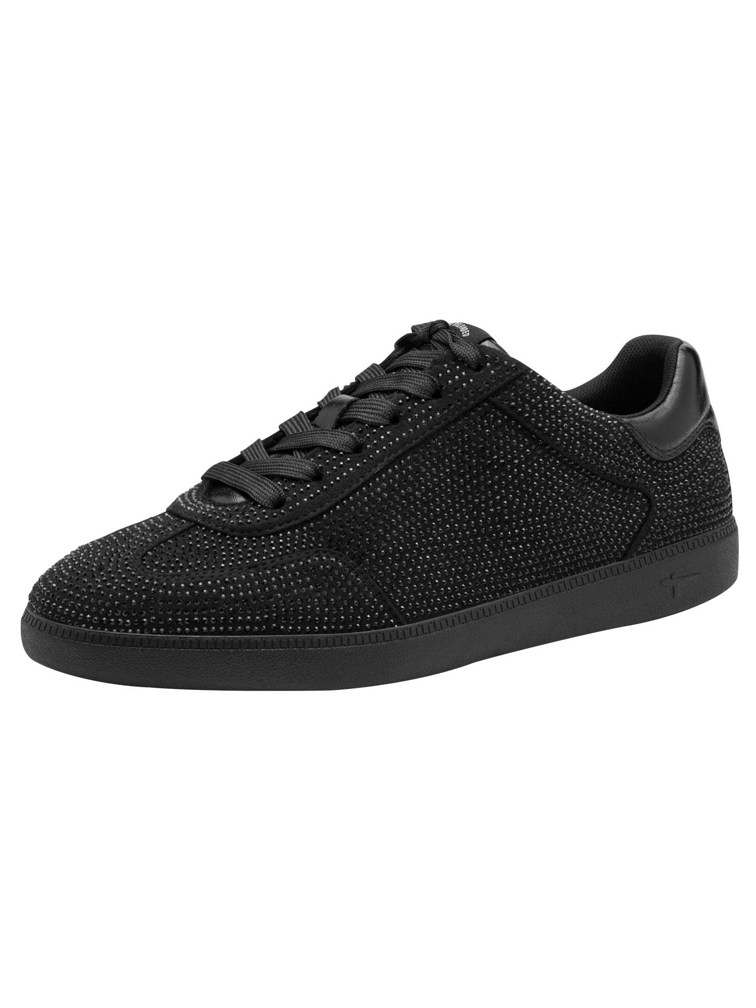 Tamaris Women's Damen Sneaker Low 1-23666-45, Black Glam, 7.5 UK