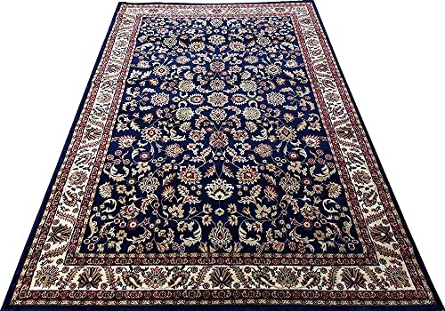 Image of Royal Look Design Soft 4 Feet x 6 Feet Blue Colour Carpets for Home Living Room Bedroom Dining Room
