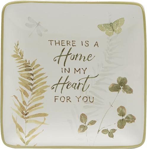 Miniatura 5 de Certified International Green Fields - Juego de 4 platos de canapé, almuerzo, aperitivo, de 6 pulgadas, multicolor