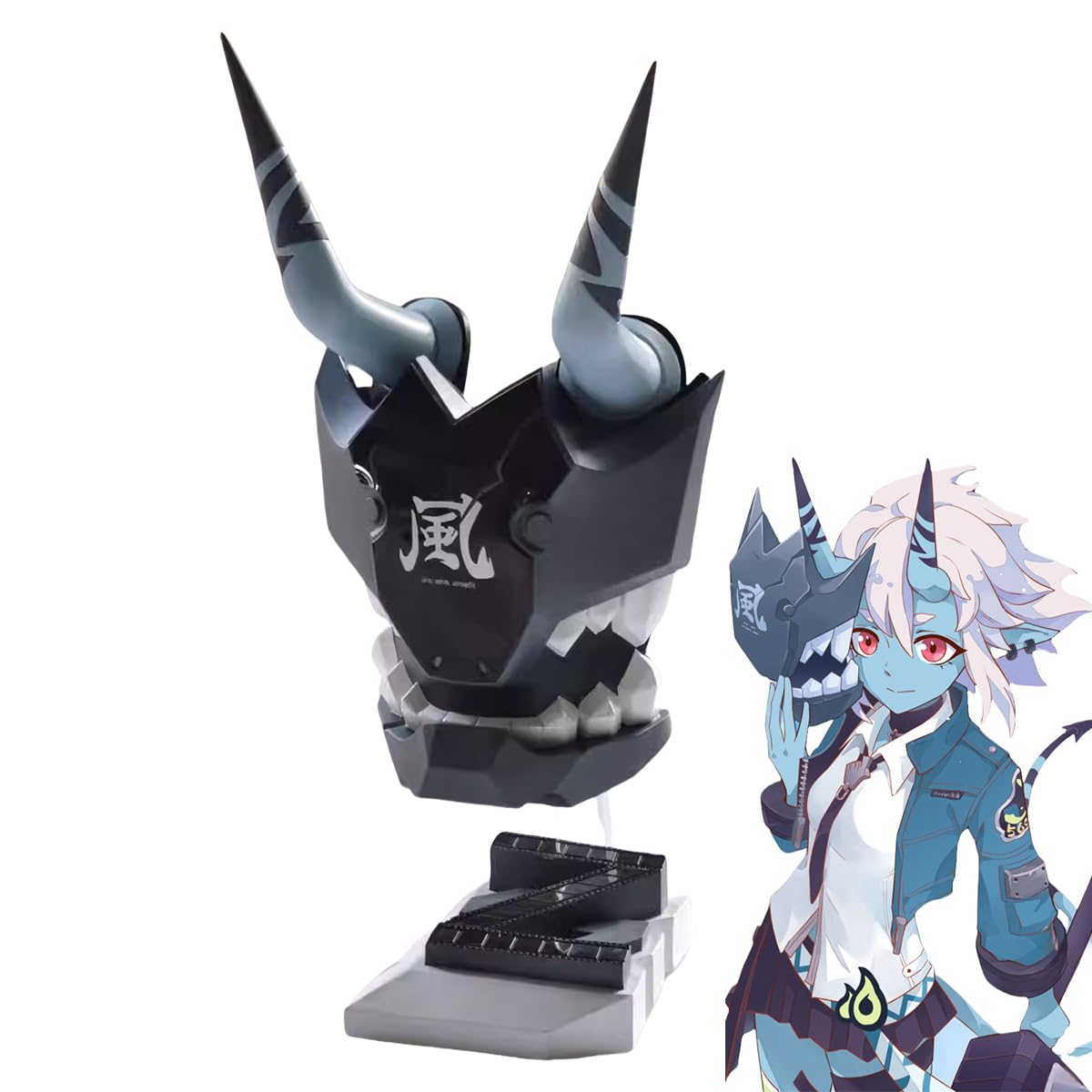 ゼンゼロ　倉角　マスク　ハロウィーン　コスプレ Amazon.co.jp: Monenjoy コスプレ道具 ゼンゼロ 武器 蒼角