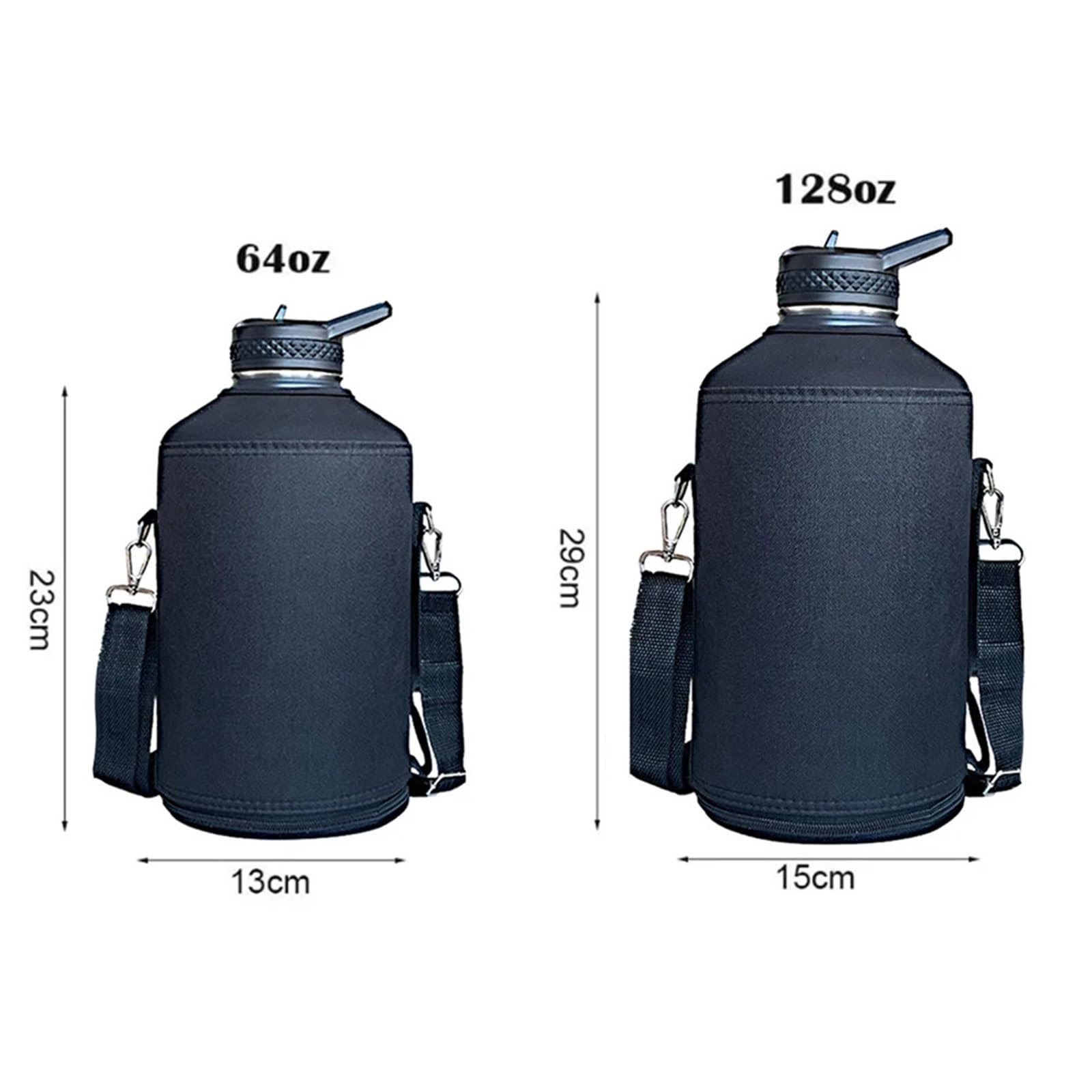 Bolsa Botella Agua Bolsa for portabotellas de agua deportiva 64 oz y 128