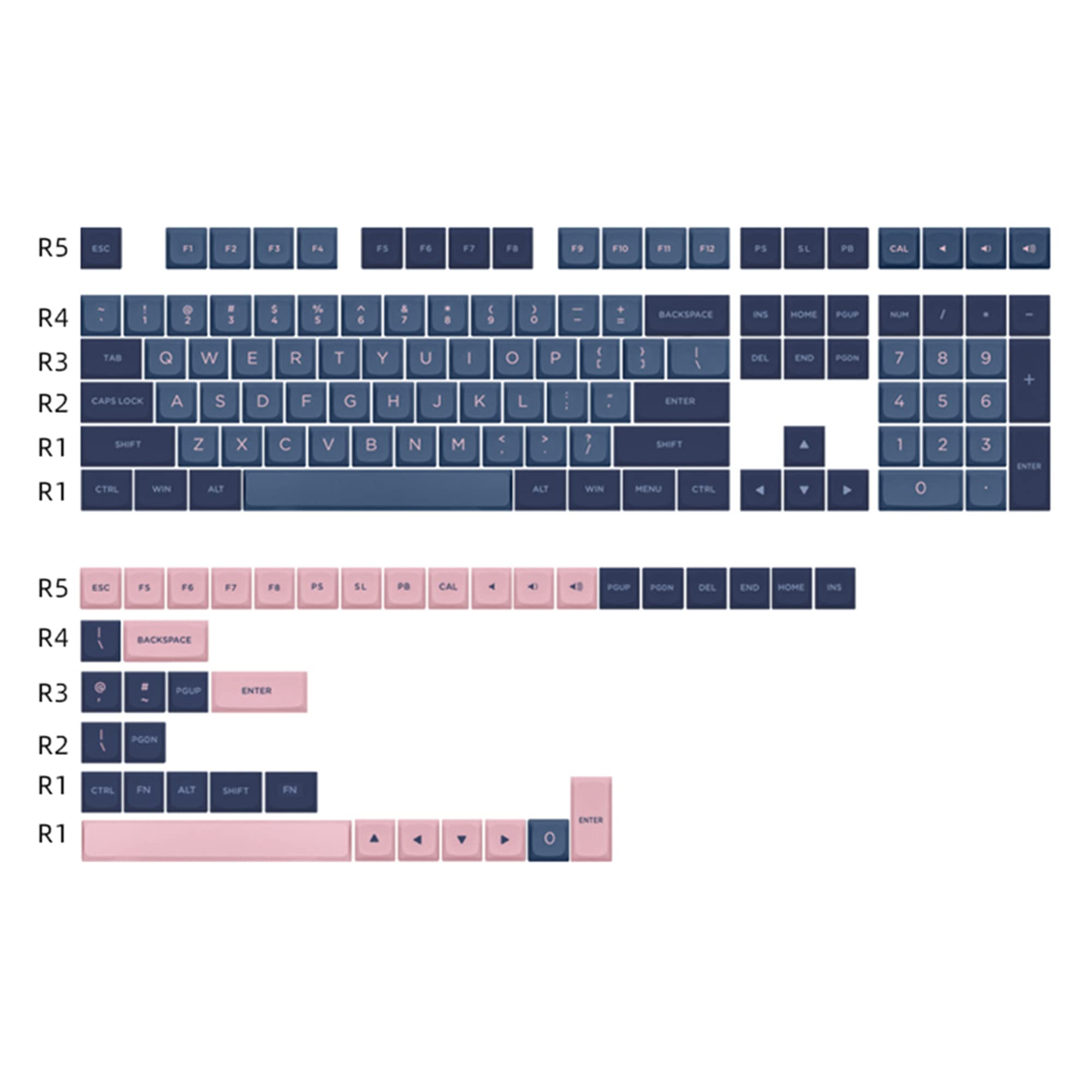 Amazon.com: KPREPUBLIC Deep Space Blue Pink GK5 Profile