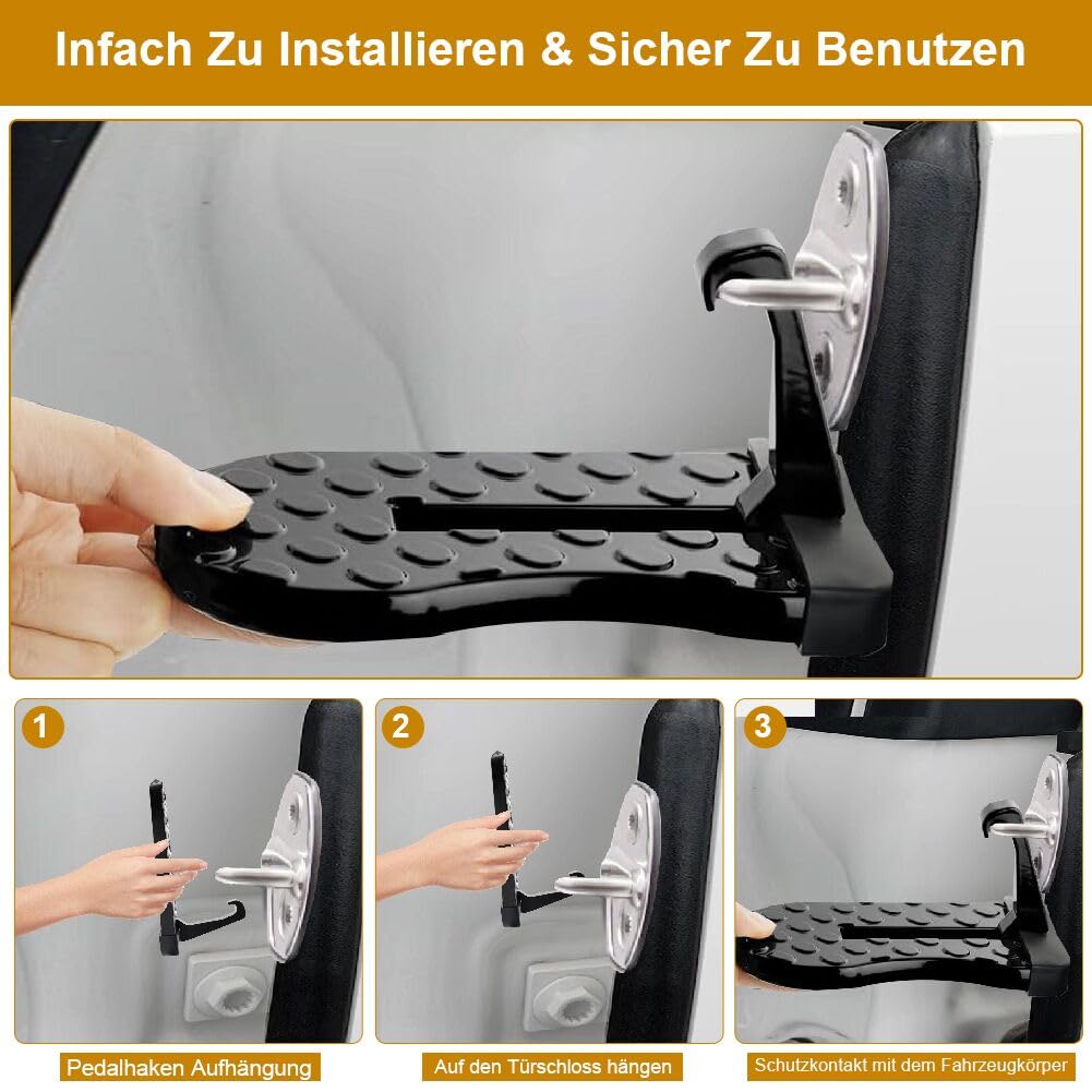 Supporto per box da tetto a U, 4 set di supporti per box da tetto, fissaggio a U staffa universale per box da tetto auto, supporto universale per box da tetto.