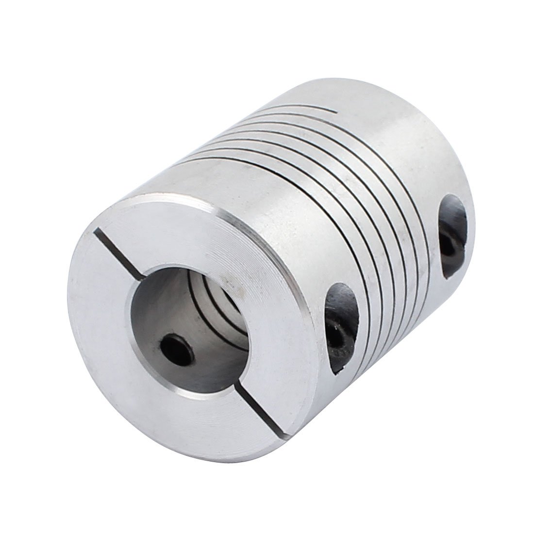 Aexit Motor Shaft Electrical equipment 15mm to 12mm Joint Helical Beam Coupler Coupling 32mm Dia 40mm Length
