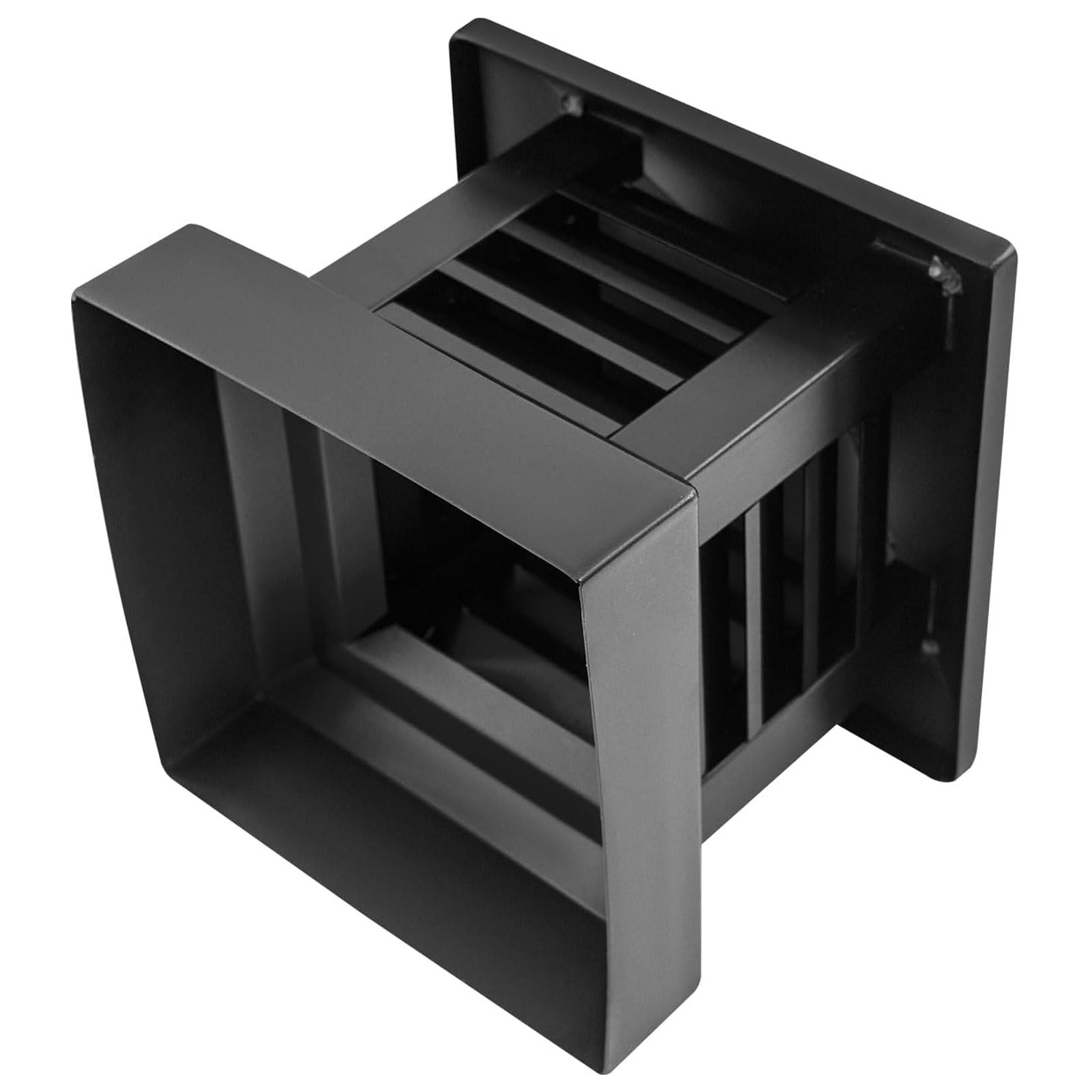 Tapas de Conductos de Humos Cuadradas de Aleación de Aluminio Sombrerete Chimenea Adecuada para Ventilación Exterior de Tejados(40x40cm/15.75x15.75in)