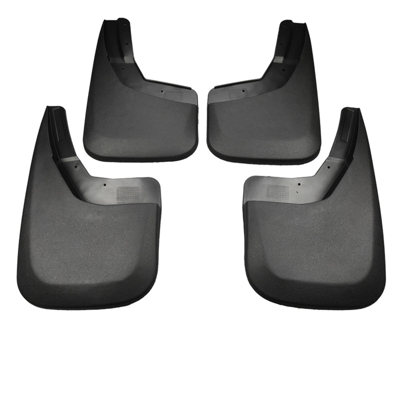 4 Pezzi Auto Paraspruzzi Parafanghi Set Compatibile Per Chevrolet Silverado 2014-2018 Protezione Parafango Kit Anteriori Posteriori Fender Personalizzati Gomma Mudguard Accessori Decorazione