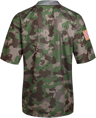 Miniatura 2 de Pullonsy Camisetas de fútbol en blanco para hombres adultos, camisetas atléticas para fanáticos del fútbol, camisetas de uniforme deportivo para