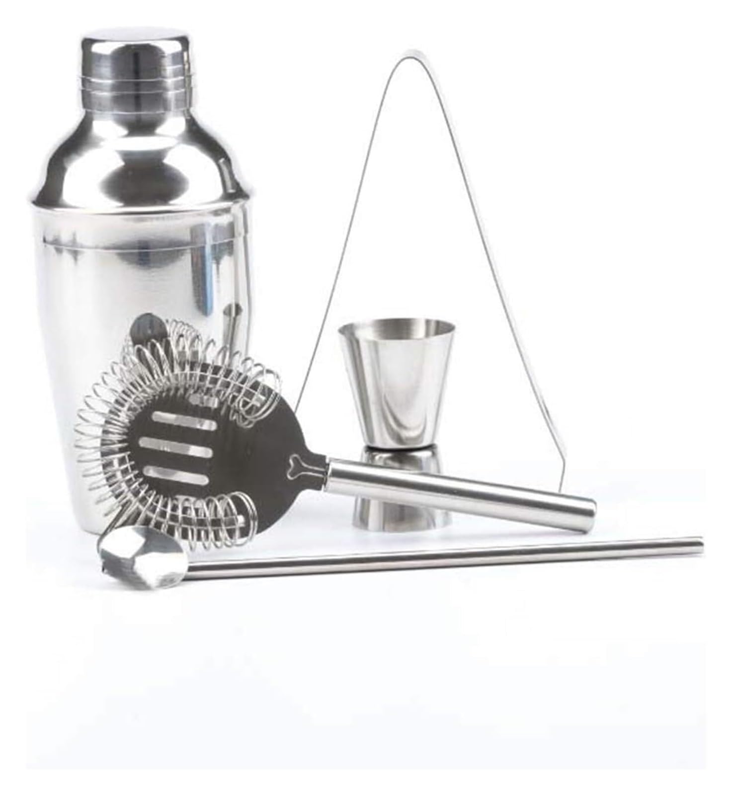 Cocktail Shaker Set, Cocktail Set, Edelstahl Bar Mixer Set Home Barkeeper und Cocktail Kit Werkzeuge