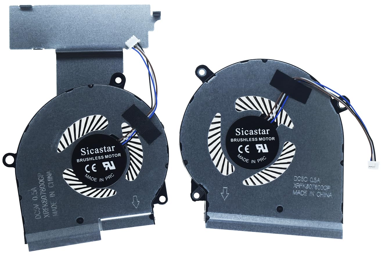 New CPU and GPU Cooling Fan for HP L30203-001 L30204-001 Omen 15-DC Series Laptop 15-dc0007TX 15-dc1054nr 15-dc1058wm