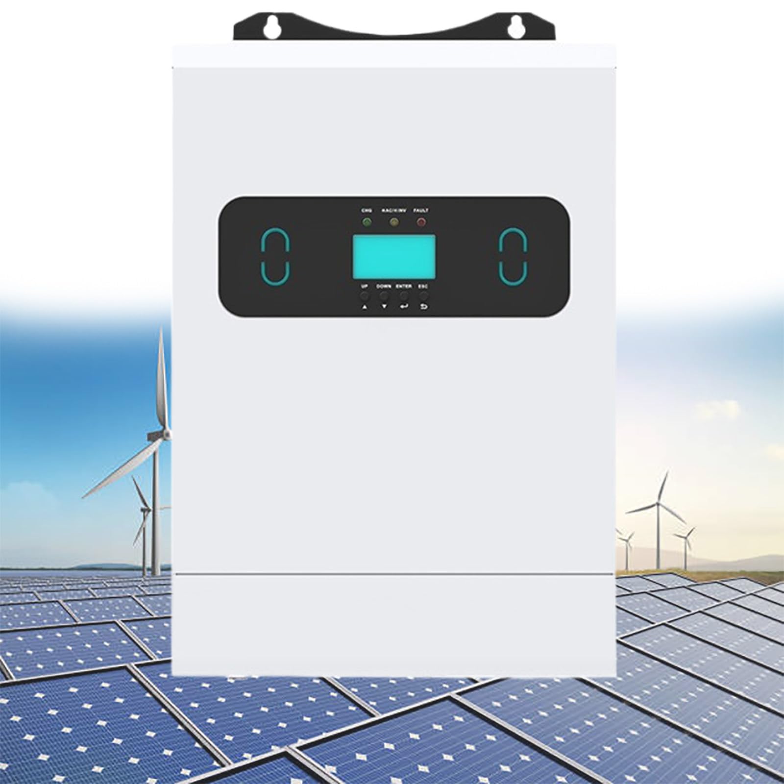 Inverter Solare Ibrido 3000W 220V | Regolatore Solare MPPT 60A | Max PV 3600W | Sistemi Solari per Casa, Cabina, Fuori Rete,48V
