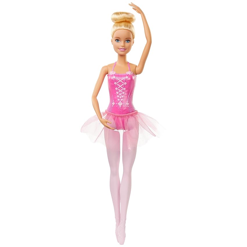 Immagine del prodotto Barbie- Ballerina Bambola Bionda con tutù Giocattolo per Bambini 3+ Anni, GJL59