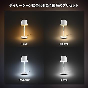 ケン2019Philips Hue スマートライト Go ポータブルライト Amazon.co.jp: フィリップスヒュー(Philips Hue) Go ポータブル