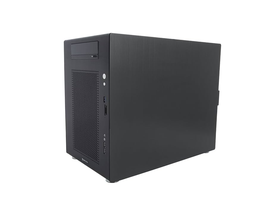 Amazon.co.jp: コンピュータケースミニタワーブラック