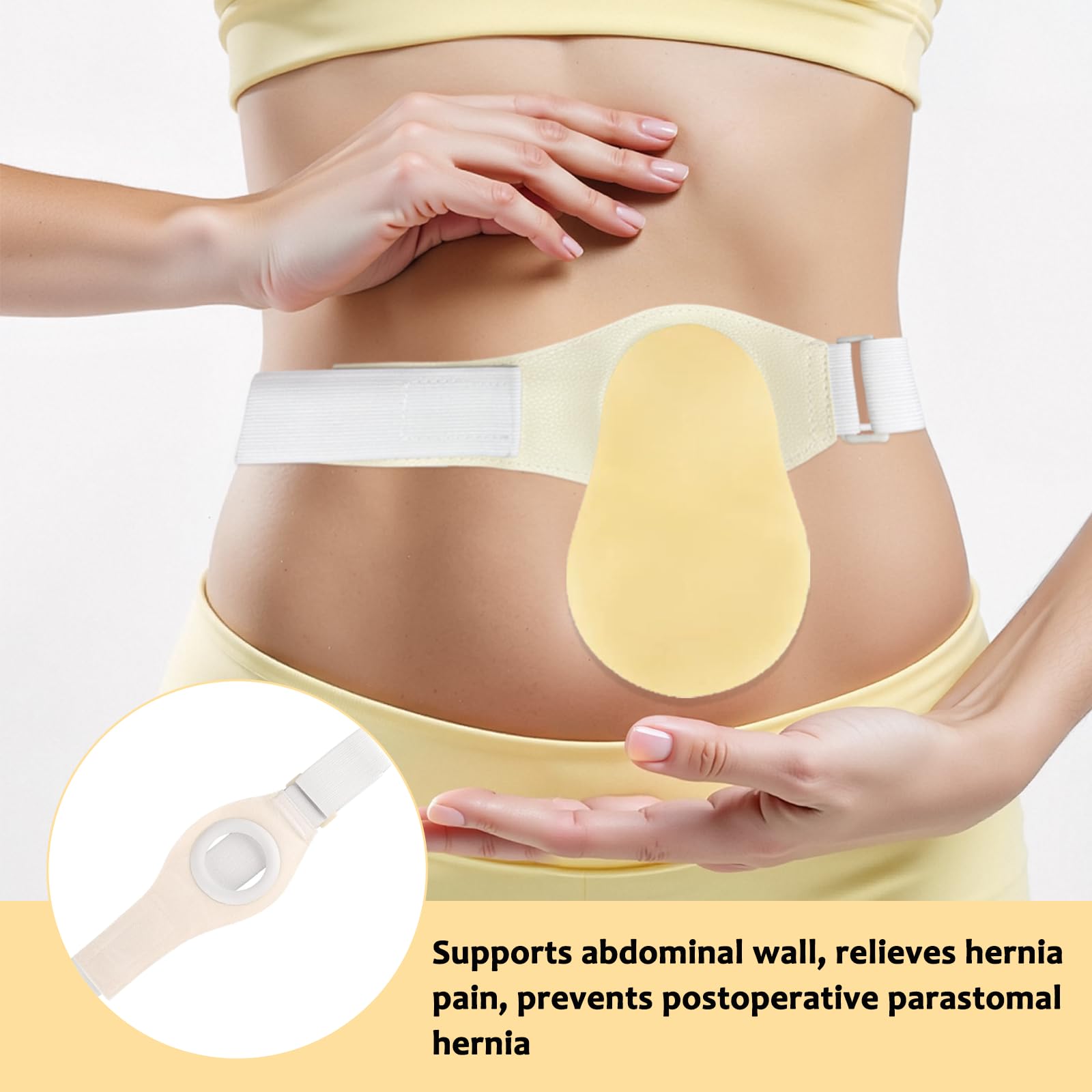 Fascia Per Colostomia Unisex - Cintura Di Comfort Per Ostomia