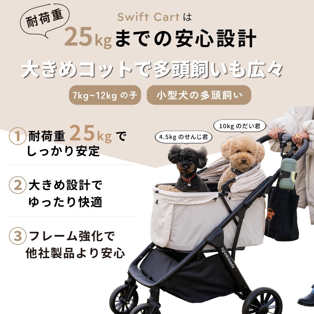 Amazon.co.jp: 【ワンタッチ2秒 折りたたみ】 2026年 獣医師推奨
