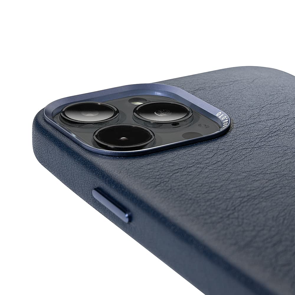 Decoded Custodia Portafoglio In Pelle Pieno Fiore Per IPhone 13 Pro – 2 In 1, Staccabile, Ricarica Wireless, Blu Navy - 3