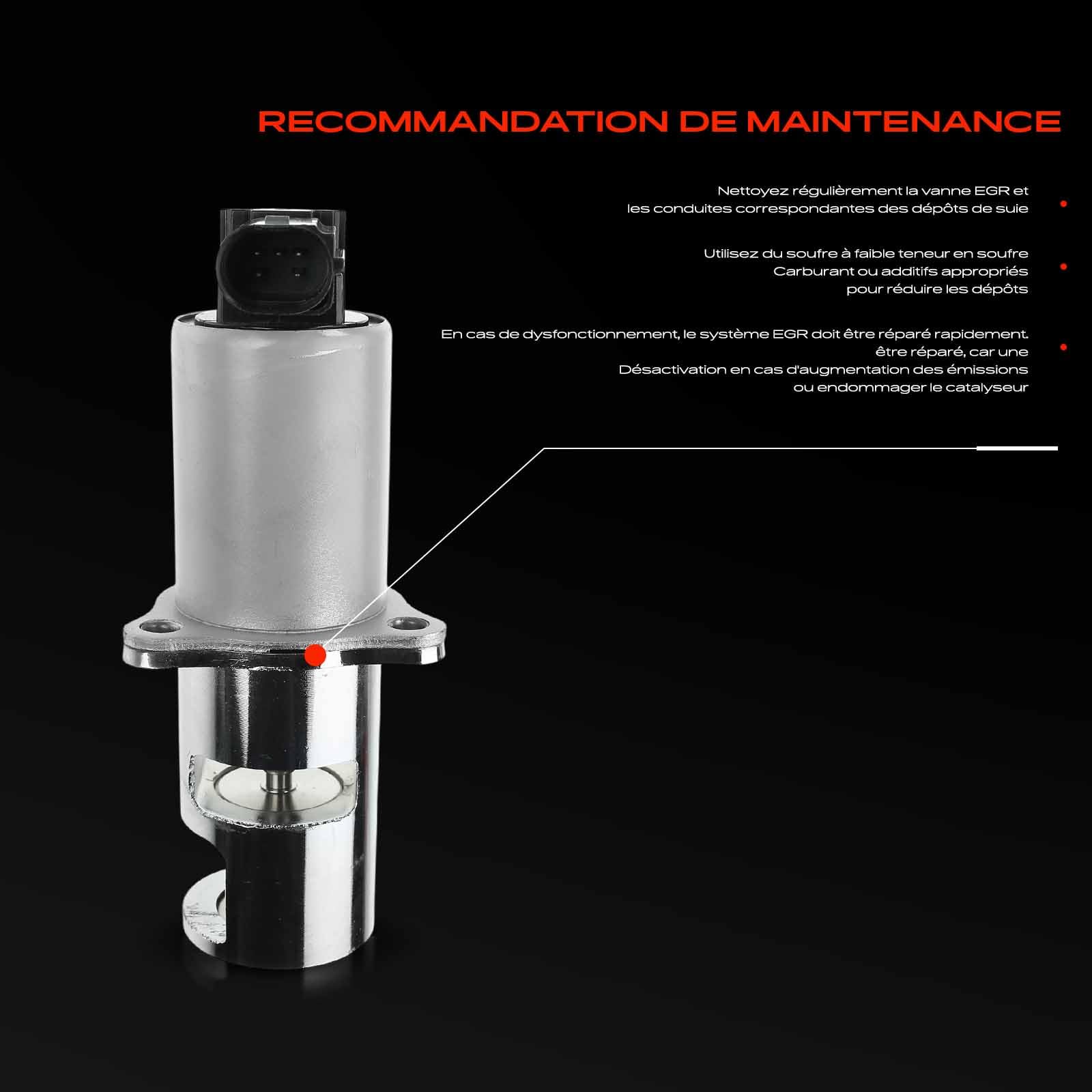 Frankberg Vanne EGR de recirculation des gaz d'échappement 7700107797