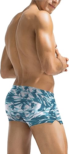 Miniatura 2 de Coofandy - Traje de baño para hombre con bolsillo con cierre de cremallera