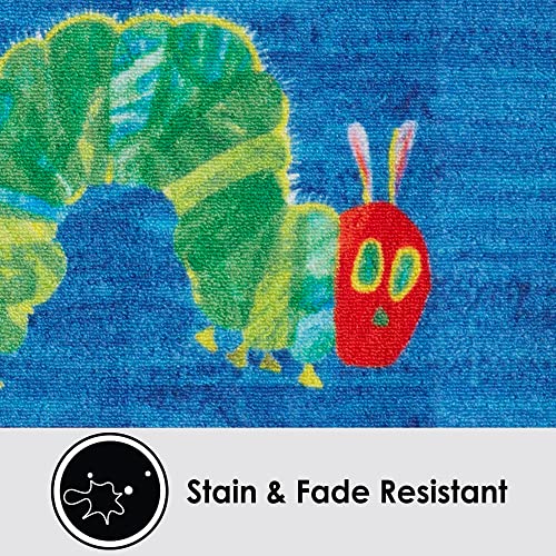 Tapete decorativo Eric Carle 198x150 cm azul y rojo miniatura 7