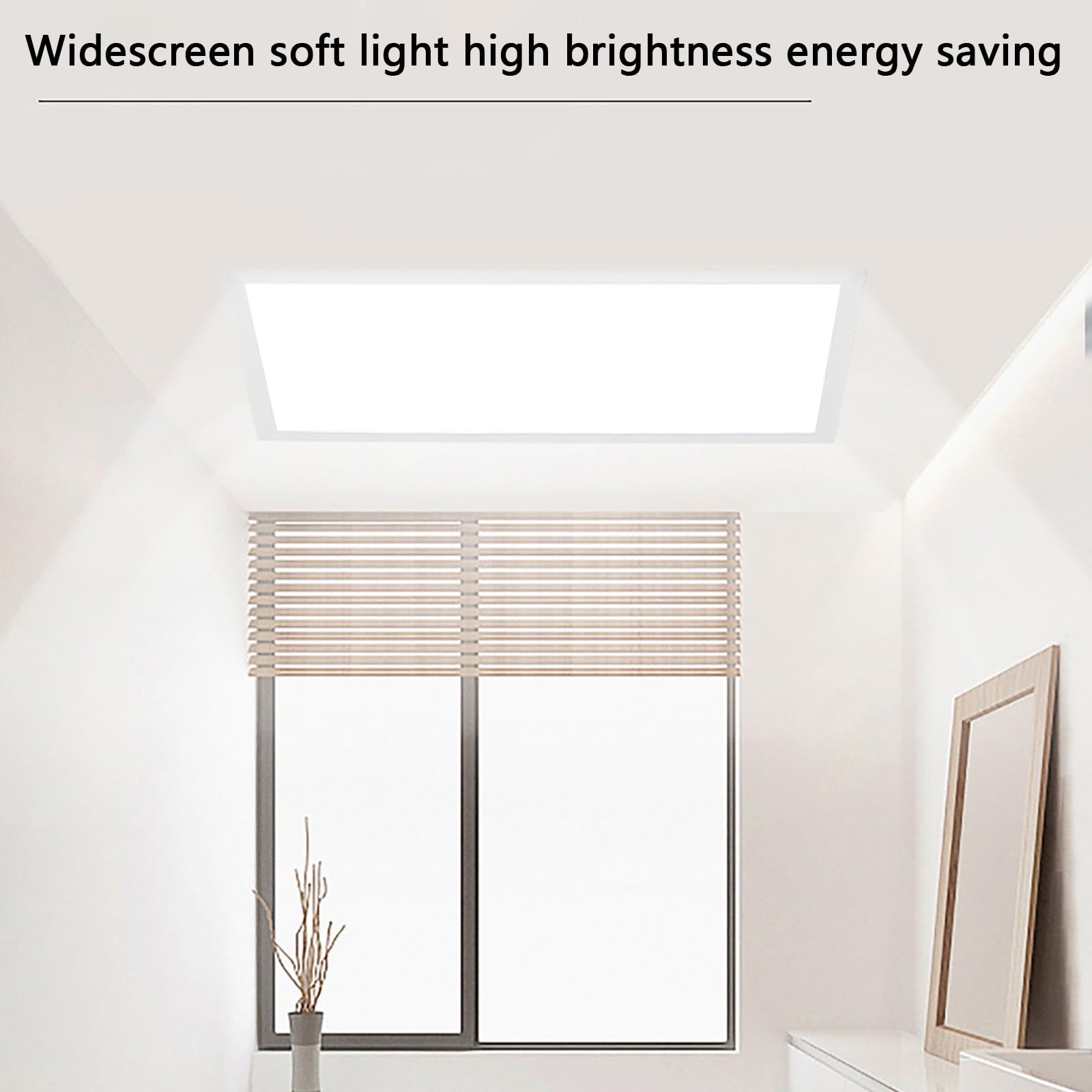 Pannello Luminoso A LED 30x60 Cm 55W 6500K Bianco Freddo, Plafoniera Rettangolare Ultra Sottile, Luce Brillante A Risparmio Energetico Per Ufficio, Casa, Negozio, Cucina E Fabbrica,30cm/11.8in × 60cm/