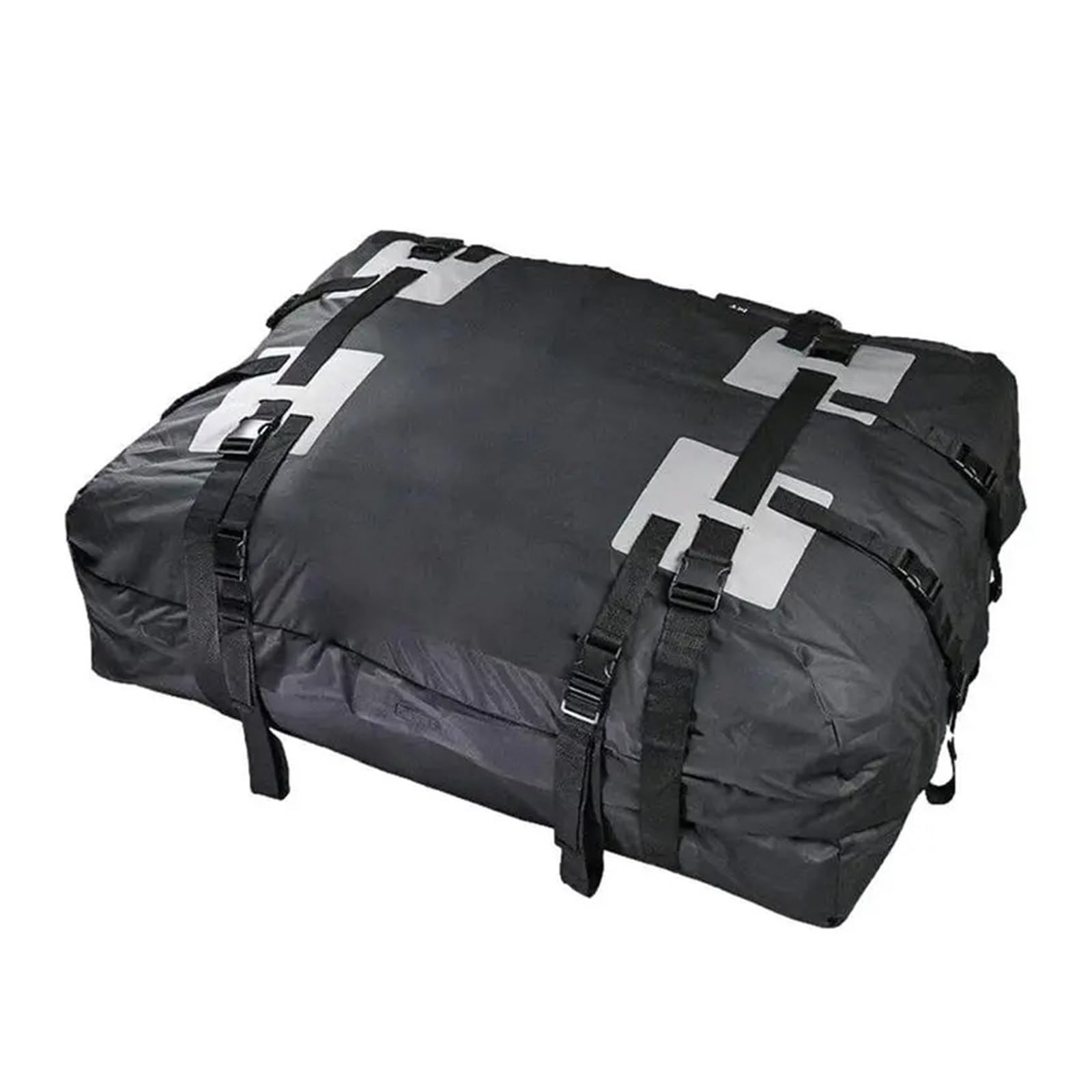 Bacas Bolsa de Carga en la azotea, Bolsa de Techo de Carga de Coche de 15 pies cúbicos en Tela Plegable de diseño 600D Oxford, Impermeable Caja de Techo para Coche(600D Roof Bag)