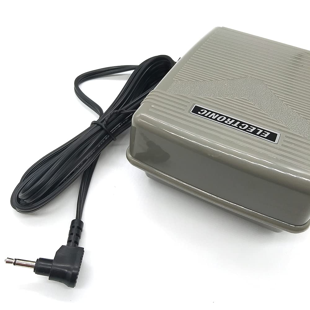 Pedal de control de pie con cable (DC15V) compatible con máquina de coser Singer Juki HZL-K65, HZL-K85#87532 3