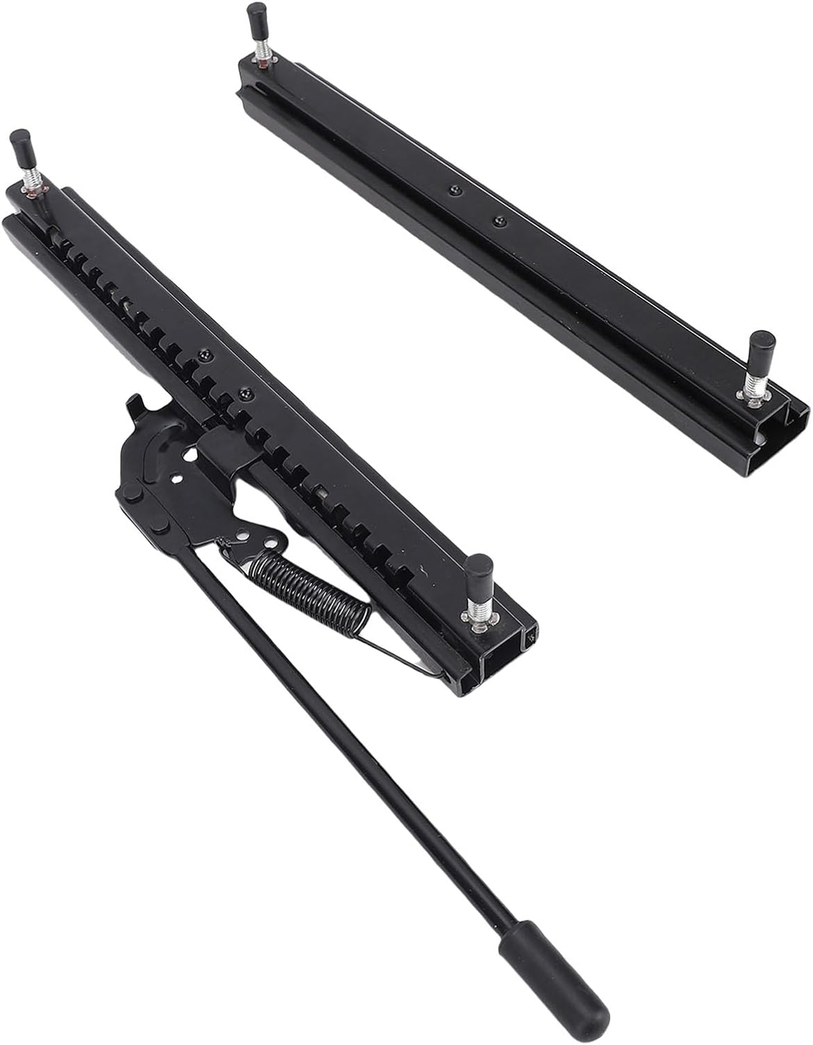 2PCS Slider Seat Track Set, 12.6inch Adjustable Seat Sliding Rails Cold Rolled Steel Slider Forward & Backward for Car RV Mounting Track Assembly Kit