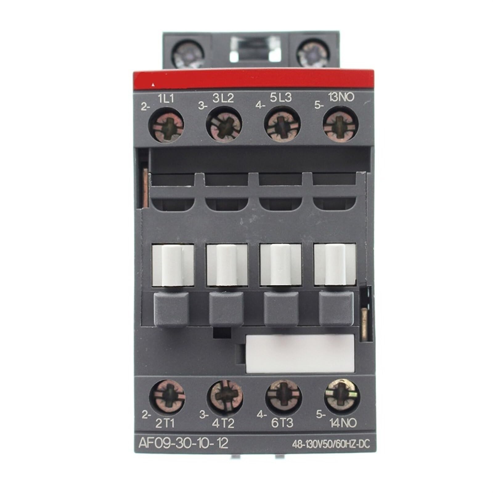 JJHQOKYNA 3-ploe Contactors AF AC/DC 1NC Or 1NO 50HZ/60HZ 48V~130V DC 48V-130V 9A 4kw AF09-30-10-12 AF09-30-01-12 1Pcs(AF09-30-01-12 1NC)