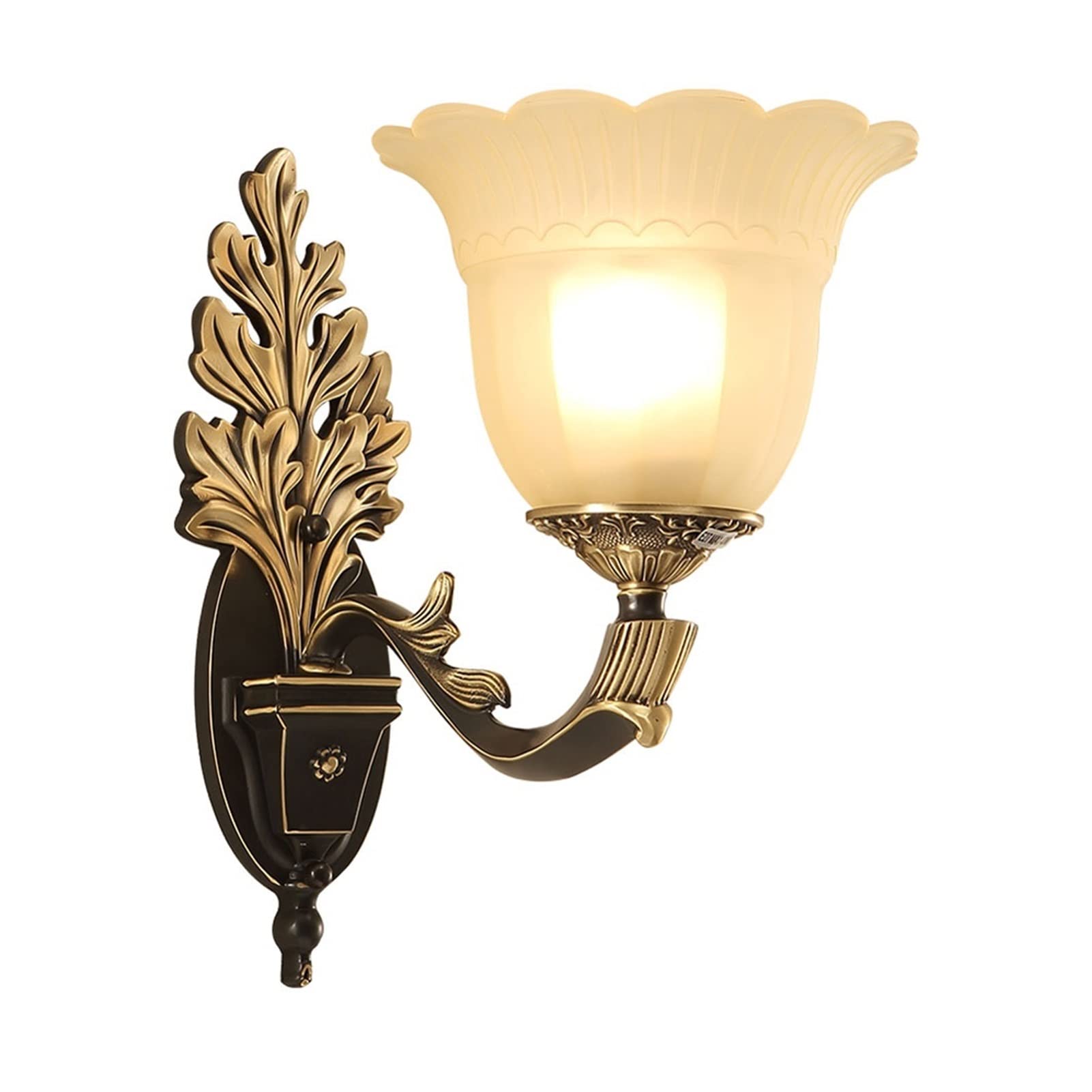 Lanterne art villa de prestige avec monture en fer et verre de style européen classique