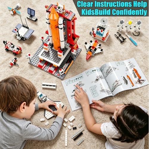 Juguetes del City Space Shuttle para misiones espaciales infantiles en casa 2