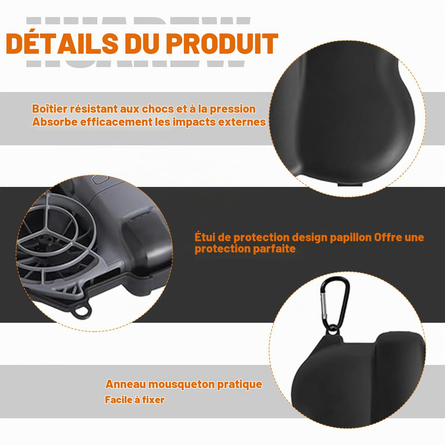 Étui Case pour DJI Neo 2, Étui de Protection Rigide Portable | pour Drone DJI Neo 2, Coque de Protection pour Drone Portable et Compact