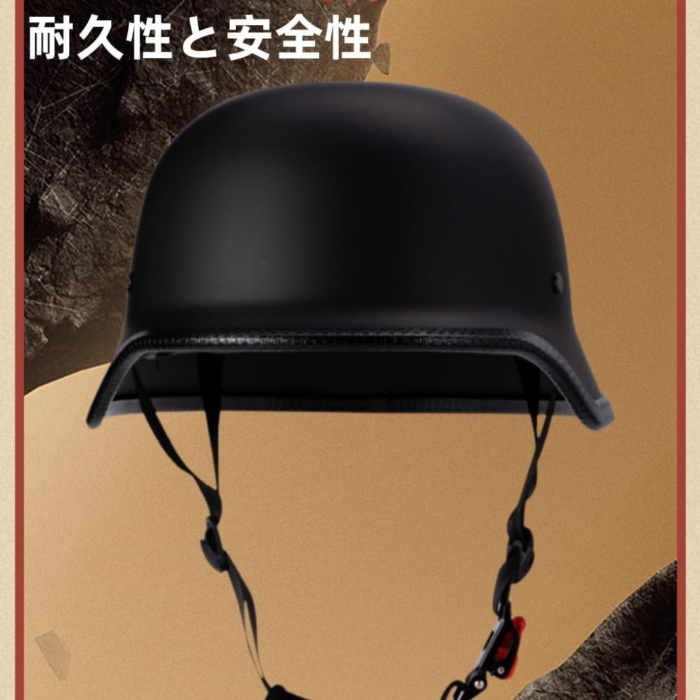 Amazon.co.jp: ハーフヘルメット ドイツ軍 ヘルメット 半帽ヘルメット
